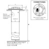 224-011-020-221G VDO Ø54mm Fuel Tube Float 221mm
