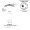 Sensores de tubo de combustible de 54 mm: 224-011-020-292G VDO