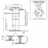 Sensores de tubo de combustible de 54 mm: 224-011-110-498G VDO