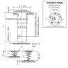 224-011-120-596G VDO Ø54mm Fuel Tube Float 596.5mm