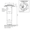 224-082-005-118R VDO Ø54mm Fuel Tube Float 454.5mm