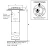 224-082-007-023R VDO Ø54mm Fuel Tube Float 392.5mm