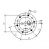 80mm Fuel Tubular Sensors: X10-224-009-019 VDO