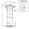 X10-224-009-037 VDO Heavy Duty Ø80mm Pipe Float - 536mm