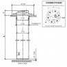 Capteurs de tube de carburant de 80 mm : X10-224-014-003 VDO