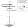 X10-224-014-022 VDO Heavy Duty Ø80mm Pipe Float - 616mm