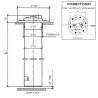 X10-224-021-001 VDO Heavy Duty Ø80mm Pipe Float - 536mm