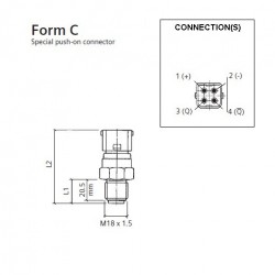 Drehzahl- und Drehzahlsensoren: 340-216-010-003C VDO