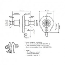 Sensores de rpm y velocidad: 340-811-001-003B VDO