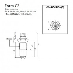 Sensores de rpm y velocidad: 340-804-007-020C VDO