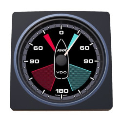 A2C59501900 Veratron AcquaLink Wind Angle Meter Black 110mm