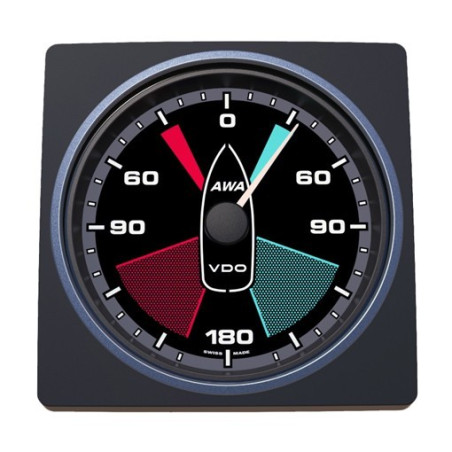 A2C59501900 Veratron AcquaLink Wind Angle Meter Black 110mm