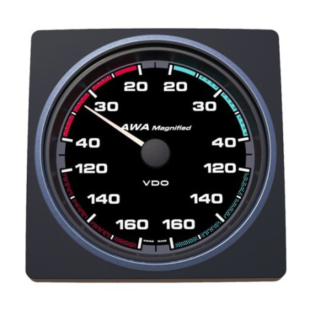 A2C59501901 Veratron AcquaLink Wind Angle Meter Black 110mm