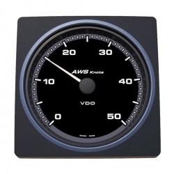 VDO AcquaLink Wind Speed Black 110mm