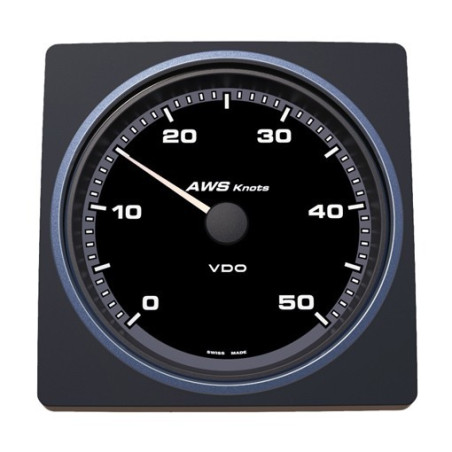 A2C59501902 Veratron AcquaLink Wind Speed Meter Black 110mm