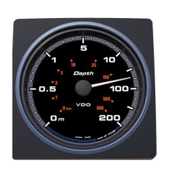 A2C59501903 Veratron AcquaLink Depth Gauge 0-200m Black 110mm