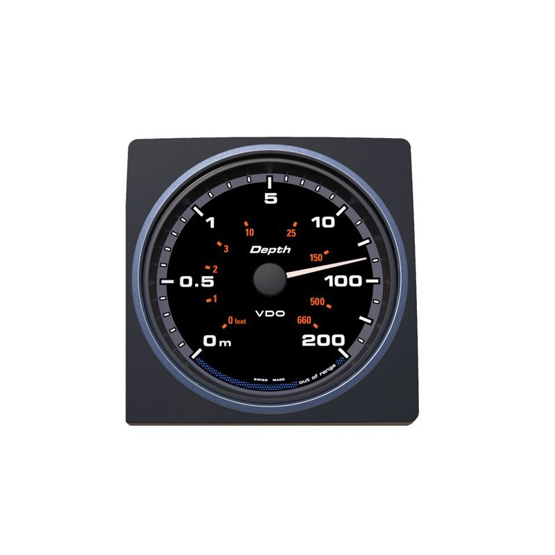 A2C59501903 Veratron AcquaLink Depth Gauge 0-200m Black 110mm