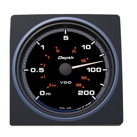 A2C59501903 Veratron AcquaLink Depth Gauge 0-200m Black 110mm