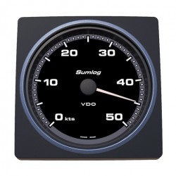 VDO AcquaLink LOG Speedometer 35mph 85mm Black