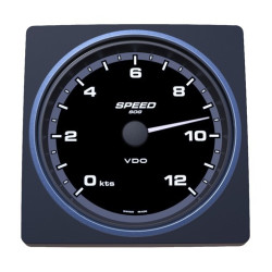 A2C59501908 Veratron AcquaLink SOG Speedometer 12kn 110mm Black