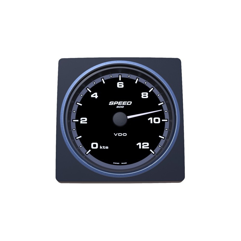 A2C59501908 Veratron AcquaLink SOG Speedometer 12kn 110mm Black