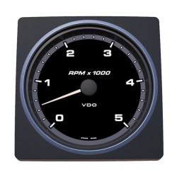 A2C59501914 Veratron AcquaLink Tachometer 5,000 RPM Black 110mm
