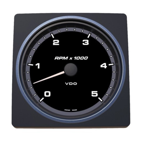 A2C59501914 Veratron AcquaLink Tachometer 5,000 RPM Black 110mm