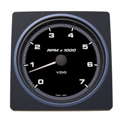 A2C59501915 Veratron AcquaLink Tachometer 7,000 RPM Black 110mm