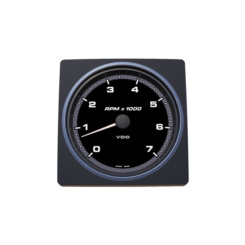 A2C59501915 Veratron AcquaLink Tachometer 7,000 RPM Black 110mm