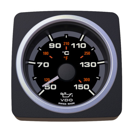 A2C59501926 Veratron AcquaLink Engine Oil Temperature 150°C Black 52mm