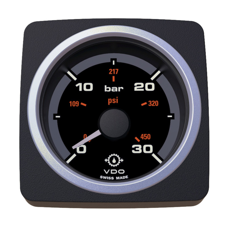 A2C59501937 Veratron AcquaLink Transmission oil pressure 30Bar Black 52mm