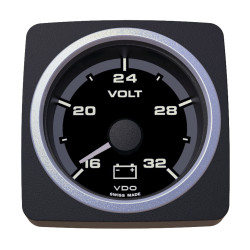A2C59501941 Veratron AcquaLink Voltmeter 18-32V Black 52mm