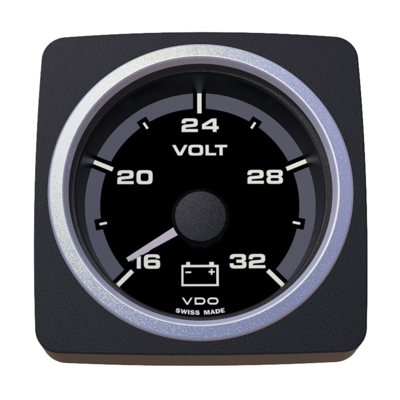 A2C59501941 Veratron AcquaLink Voltmeter 18-32V Black 52mm