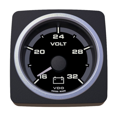 A2C59501941 Veratron AcquaLink Voltmeter 18-32V Black 52mm