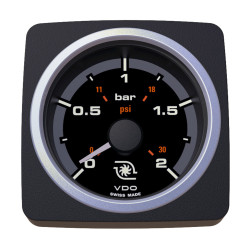 A2C59501944 Veratron AcquaLink Turbo Pressure 2Bar Black 52mm
