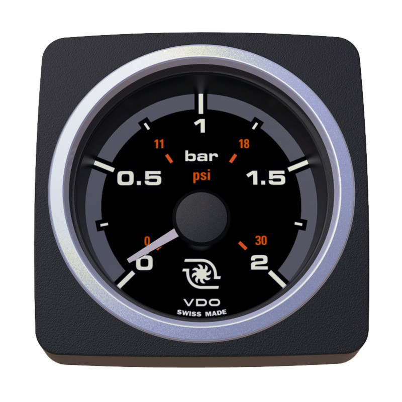 A2C59501944 Veratron AcquaLink Turbo Pressure 2Bar Black 52mm