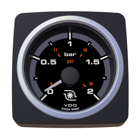 A2C59501944 Veratron AcquaLink Turbo Pressure 2Bar Black 52mm
