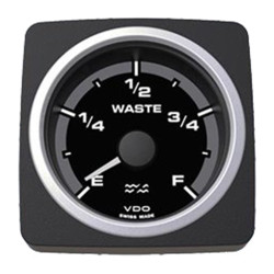 A2C59501928 VDO AcquaLink Dirty Water Level Black 52mm