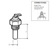 323-801-008-002D VDO Outdoor Temperature Sensor 50°C - M10