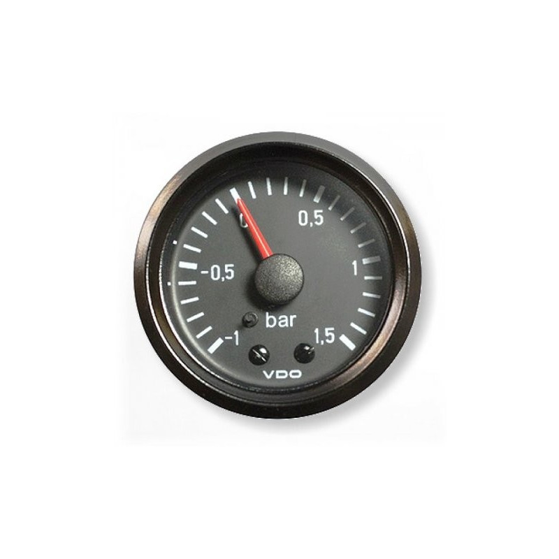 150-035-001G VDO Cockpit International Pressure Gauge -1 to 1.5Bar 52mm