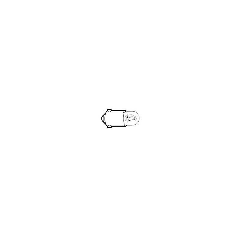 4-124-242 Box of 10 Pieces VDO Bayonet Lamp Model H - BA9S -24V - 2W White