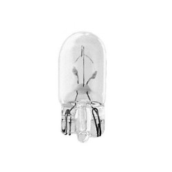 VDO Glassockel Lampe - T10 - W2.1x9.5d - 12V-2W Weiß