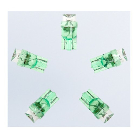 A2C59516871 VDO Pin lamp LED - T10 - W2.1x9.5d - 12-24V Green