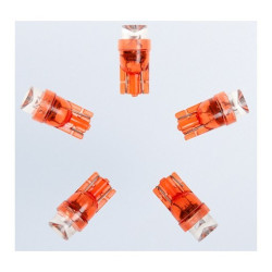 A2C59516869 VDO Pin lamp LED - T10 - W2.1x9.5d - 12-24V Red