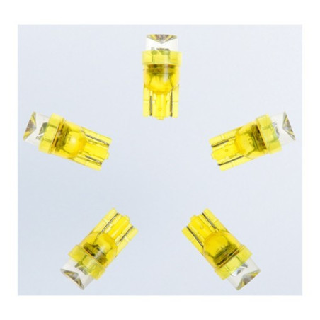 A2C59516872 VDO Pin lamp LED - T10 - W2.1x9.5d - 12-24V Amber