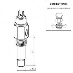 Capteurs de température : 323-803-014-007C VDO