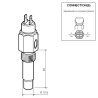 323-803-014-007C VDO Oil Temperature Sensor 150°C - M14