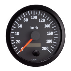 437-015-007G VDO Cockpit Vision Speedometer 200 Km/h 100mm 12-24V