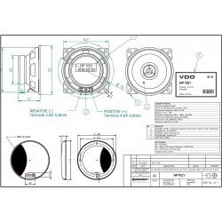 Altavoces: HP1021/B VDO