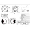 HPW1321/16 VDO Speaker Round 130mm White 60W 2-Way (2 pieces)